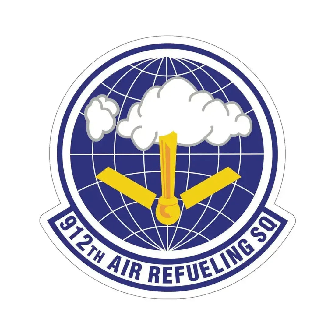 912th Air Refueling Squadron (U.S. Air Force) STICKER Vinyl Die-Cut Decal - The Sticker Space