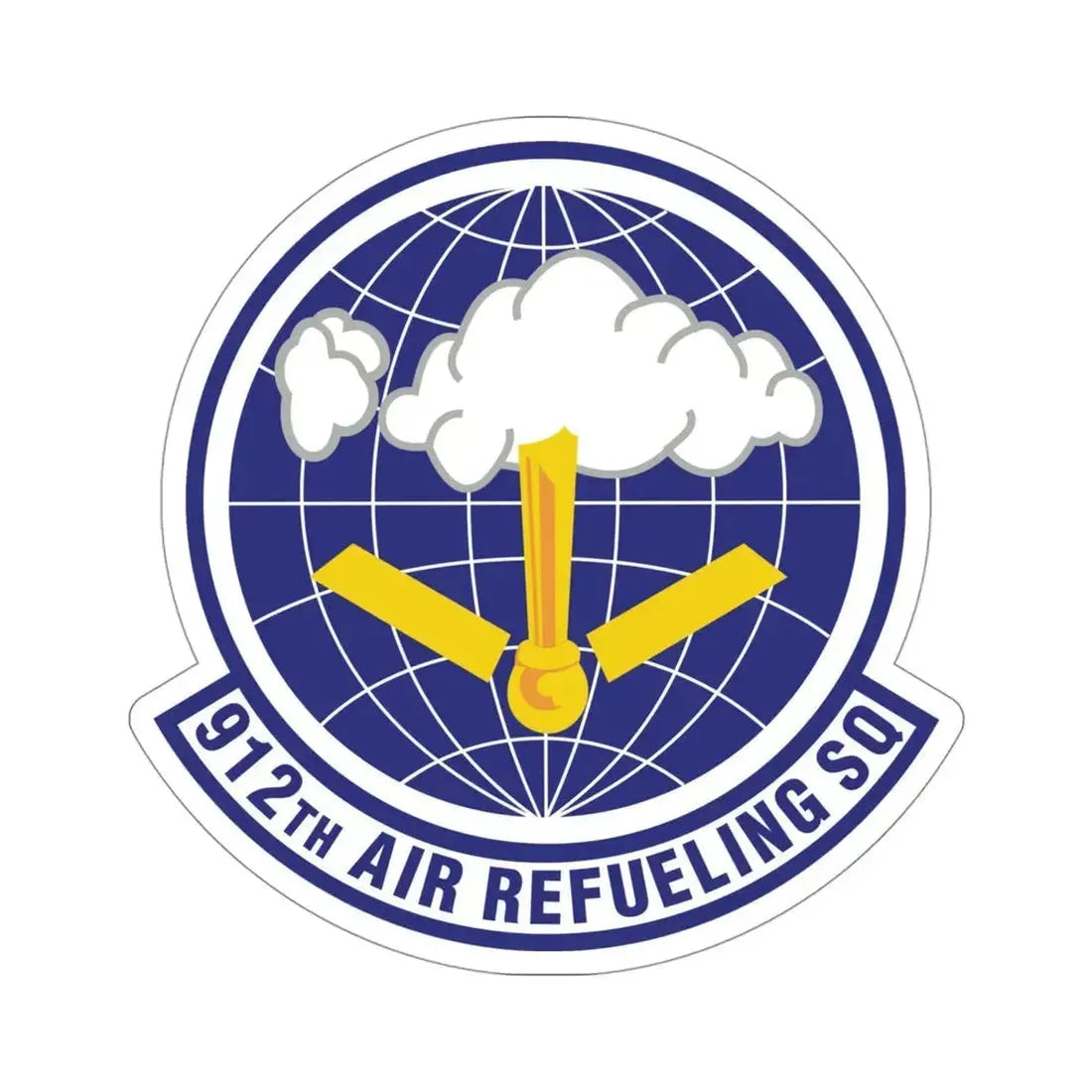 912th Air Refueling Squadron (U.S. Air Force) STICKER Vinyl Die-Cut Decal - The Sticker Space