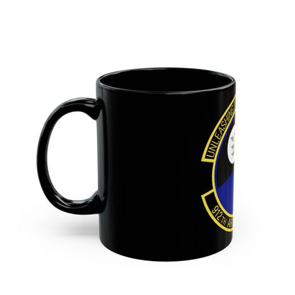 912th Aircraft Maintenance Squadron (U.S. Air Force) Black Coffee Mug-The Sticker Space