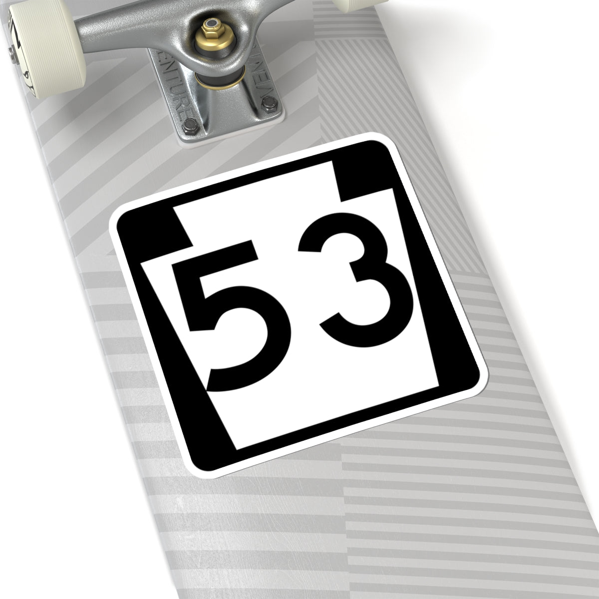PA-53 (Pennsylvania) (Road Sign) STICKER Vinyl Kiss-Cut Decal