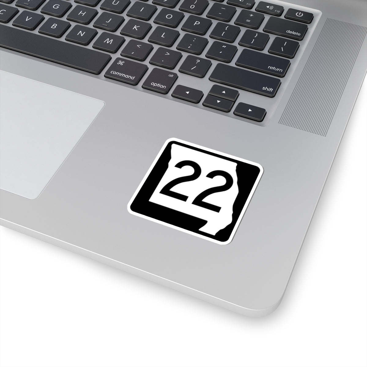 MO-22 (Missouri) (Road Sign) STICKER Vinyl Kiss-Cut Decal