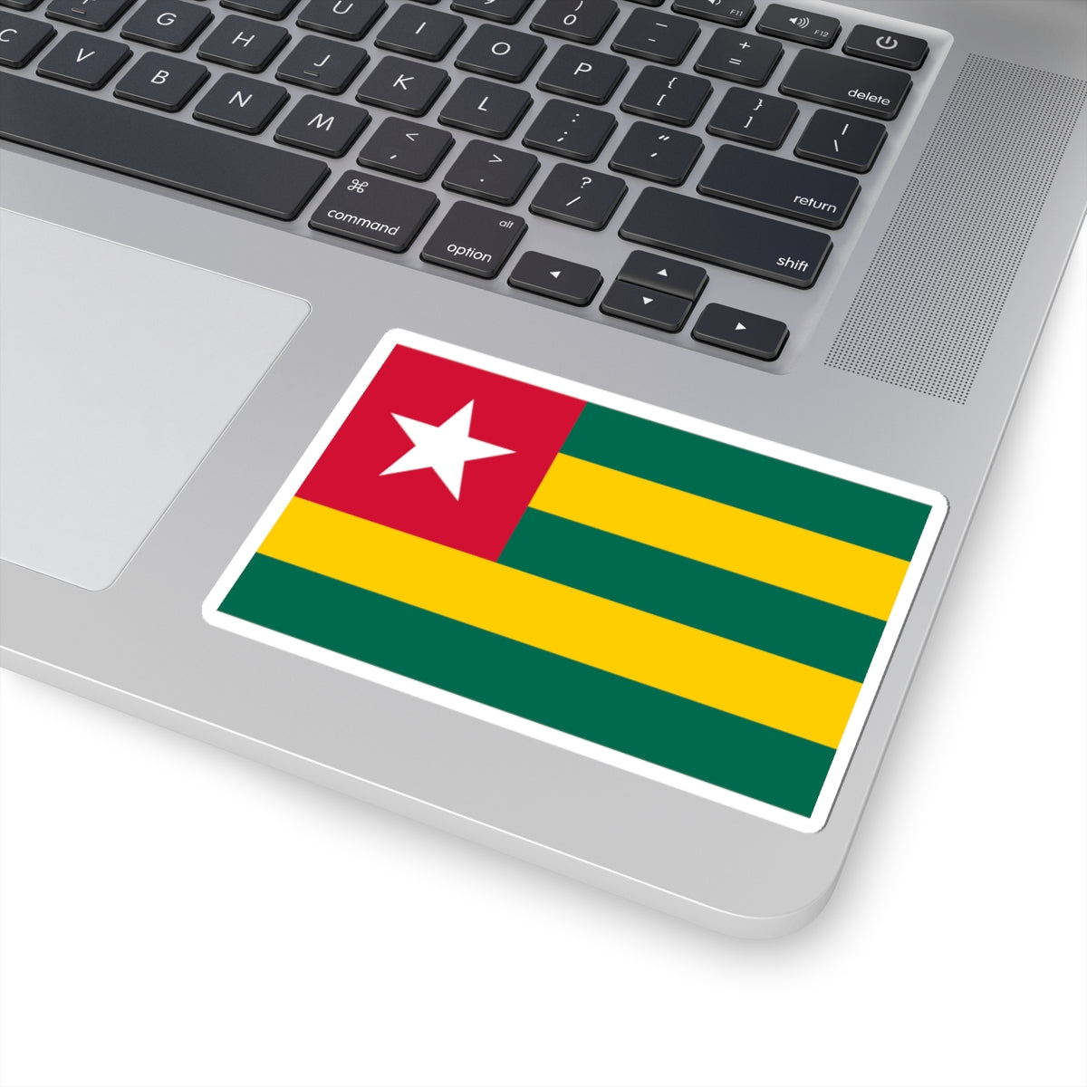 Flag of Togo 3-2 (Togo) STICKER Vinyl Kiss-Cut Decal
