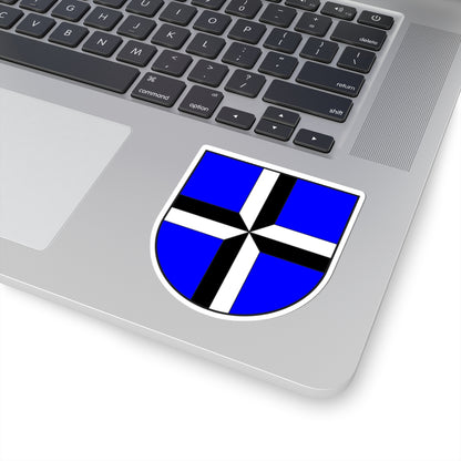 Safien Kreis wappen (Switzerland) (Coat of Arms) STICKER Vinyl Kiss-Cut Decal