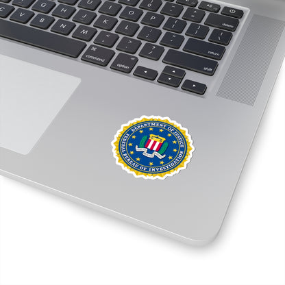 Seal of the Federal Bureau of Investigation - STICKER Vinyl Kiss-Cut Decal