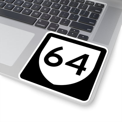 PR urban primary 64 (Puerto Rico) (Road Sign) STICKER Vinyl Kiss-Cut Decal