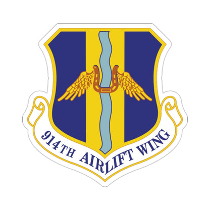 914th Airlift Wing (U.S. Air Force) STICKER Vinyl Die-Cut Decal-2 Inch-The Sticker Space