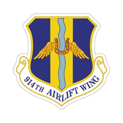 914th Airlift Wing (U.S. Air Force) STICKER Vinyl Die-Cut Decal 6 Inch - The Sticker Space
