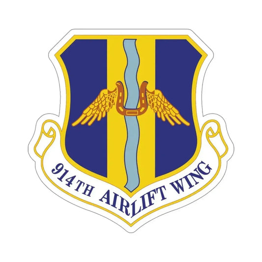 914th Airlift Wing (U.S. Air Force) STICKER Vinyl Die-Cut Decal 6 Inch - The Sticker Space