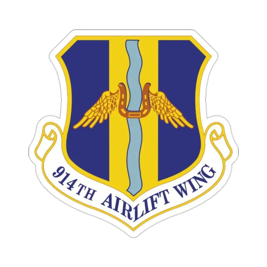 914th Airlift Wing (U.S. Air Force) STICKER Vinyl Die-Cut Decal - The Sticker Space