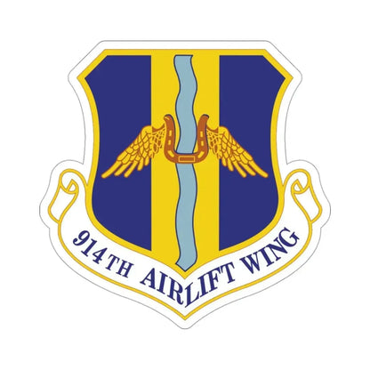 914th Airlift Wing (U.S. Air Force) STICKER Vinyl Die-Cut Decal - The Sticker Space