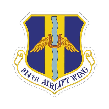 914th Airlift Wing (U.S. Air Force) STICKER Vinyl Die-Cut Decal - The Sticker Space
