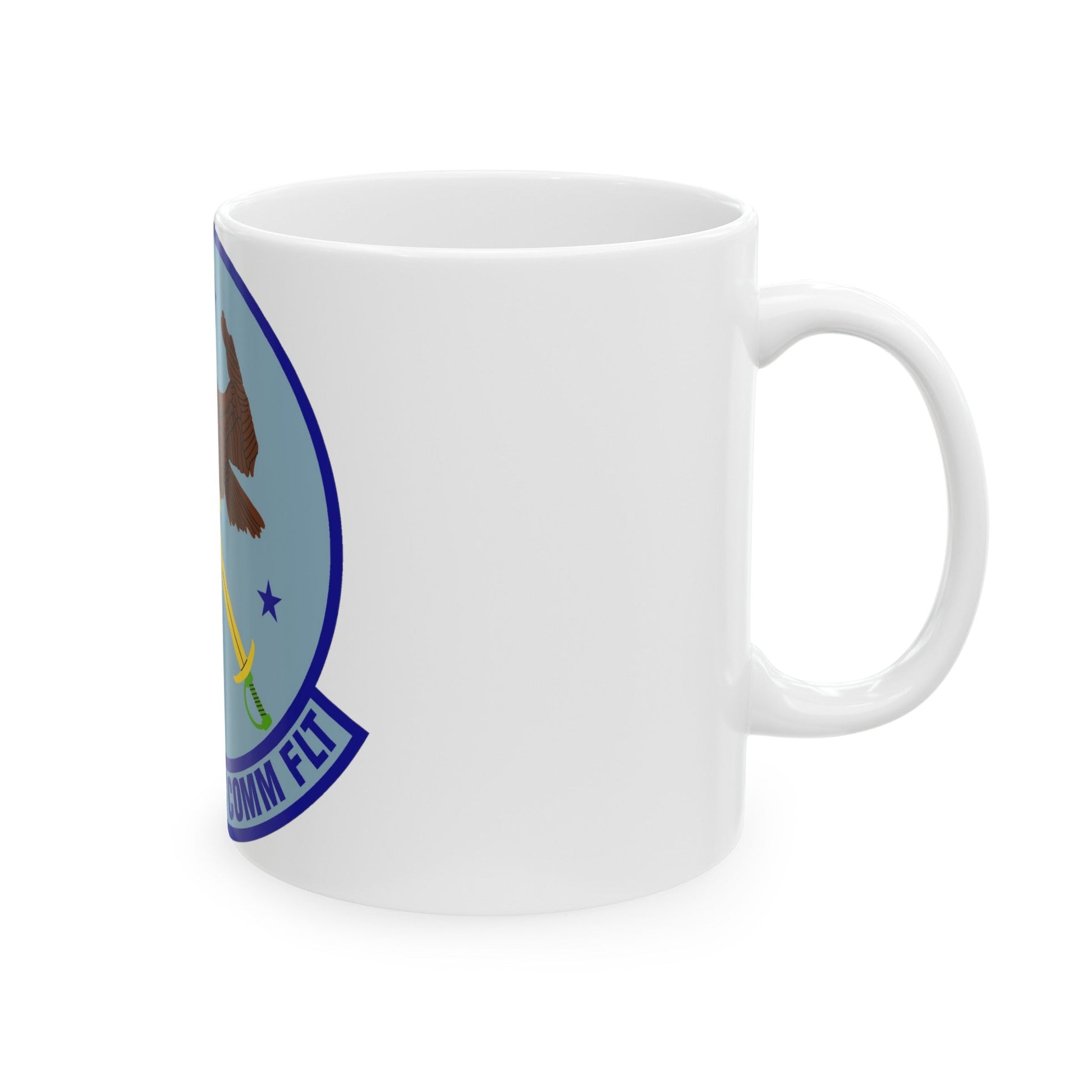 914th Combat Communications Flight (U.S. Air Force) White Coffee Mug-The Sticker Space