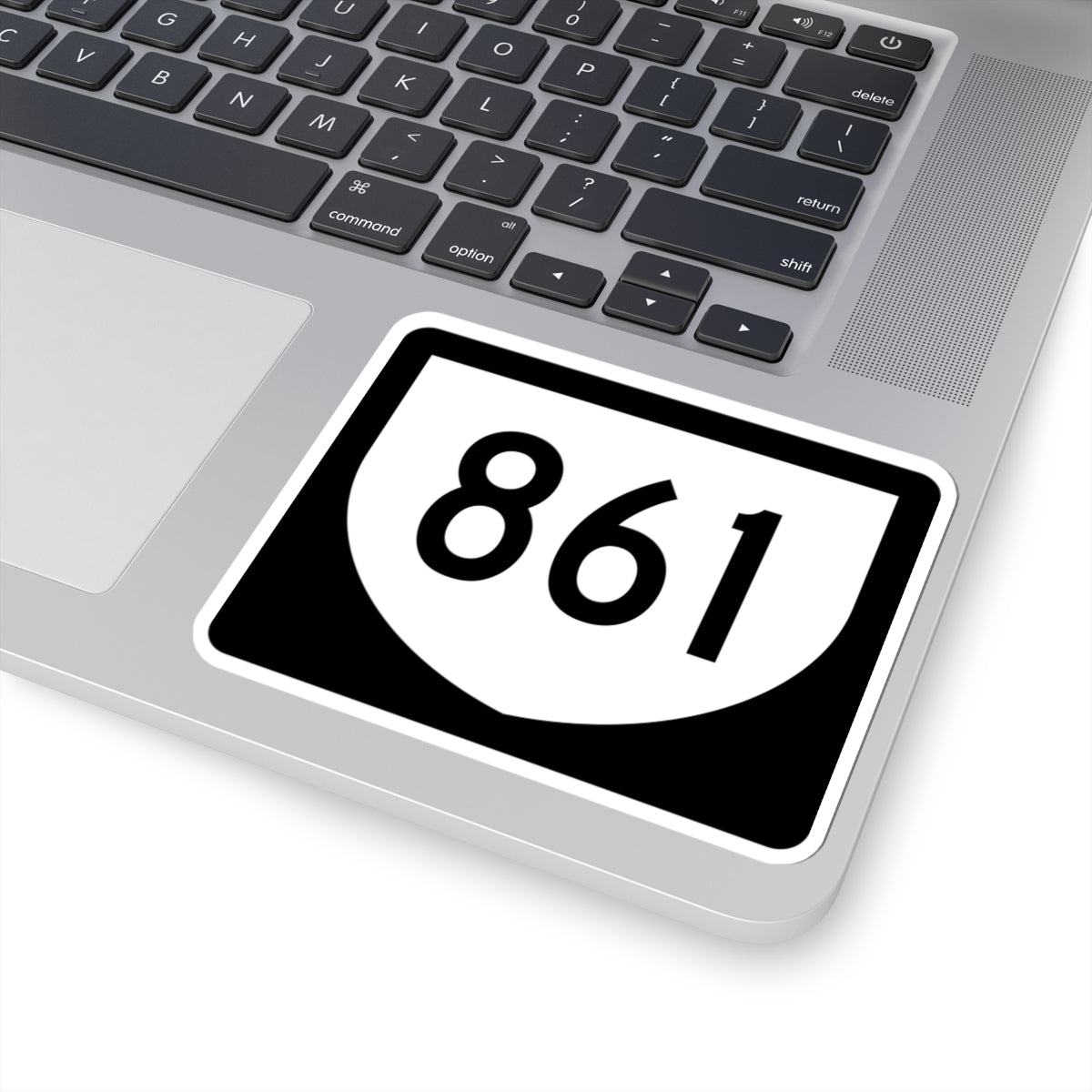 PR urban primary 861 (Puerto Rico) (Road Sign) STICKER Vinyl Kiss-Cut Decal