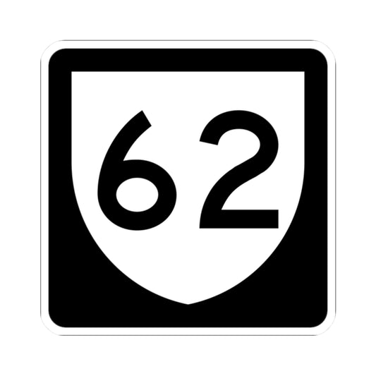 PR urban primary 62 (Puerto Rico) (Road Sign) STICKER Vinyl Kiss-Cut Decal
