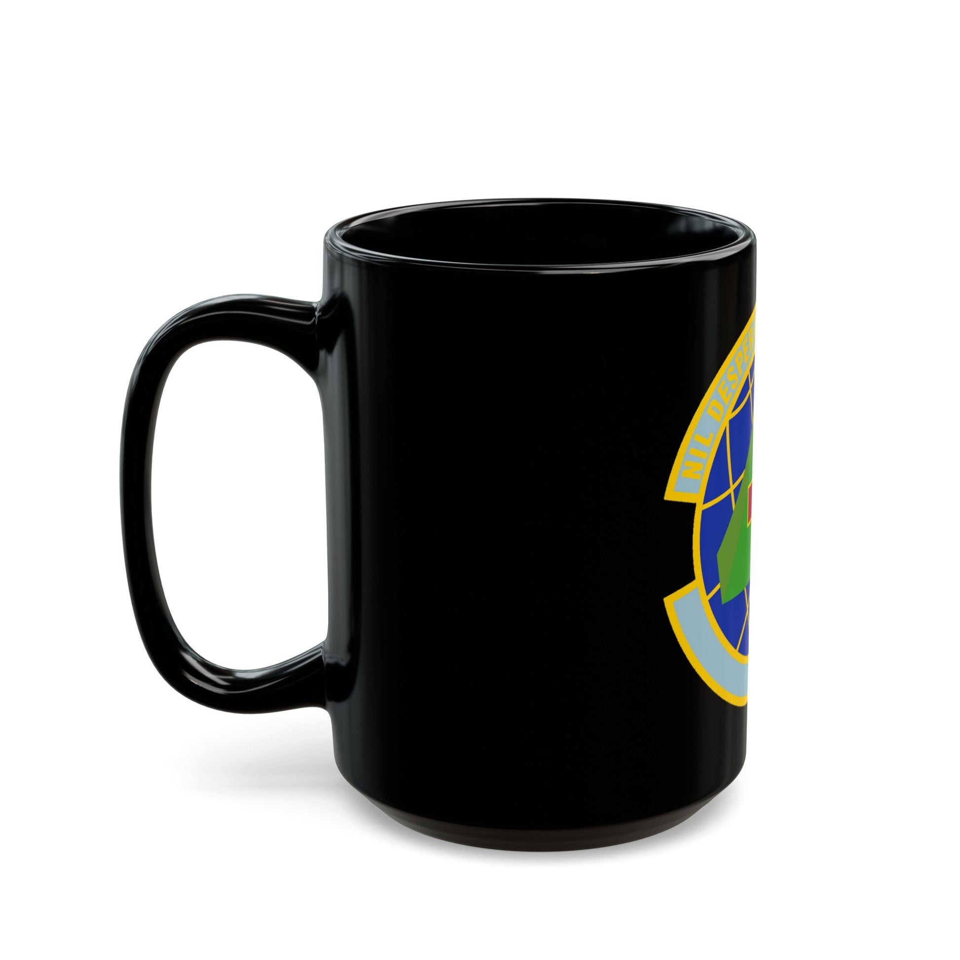 916 Aerospace Medicine Squadron AFRC (U.S. Air Force) Black Coffee Mug-The Sticker Space