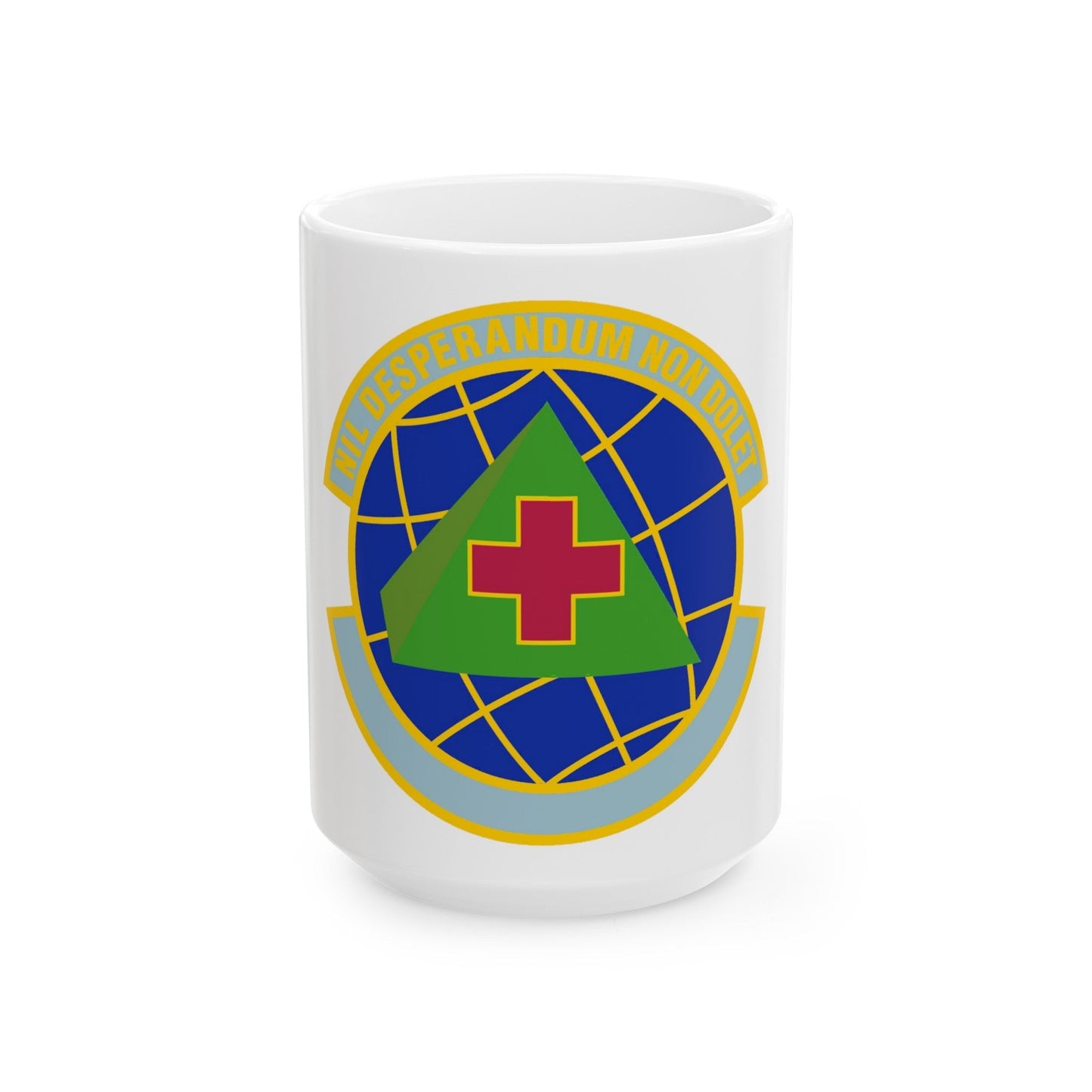 916 Aerospace Medicine Squadron AFRC (U.S. Air Force) White Coffee Mug-15oz-The Sticker Space