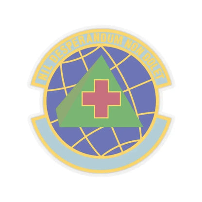 916 Aerospace Medicine Squadron AFRC (U.S. Air Force) STICKER Vinyl Kiss-Cut Decal 2 Inch Transparent - The Sticker Space