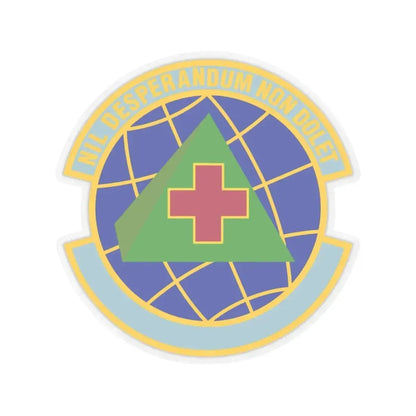 916 Aerospace Medicine Squadron AFRC (U.S. Air Force) STICKER Vinyl Kiss-Cut Decal 4 Inch Transparent - The Sticker Space