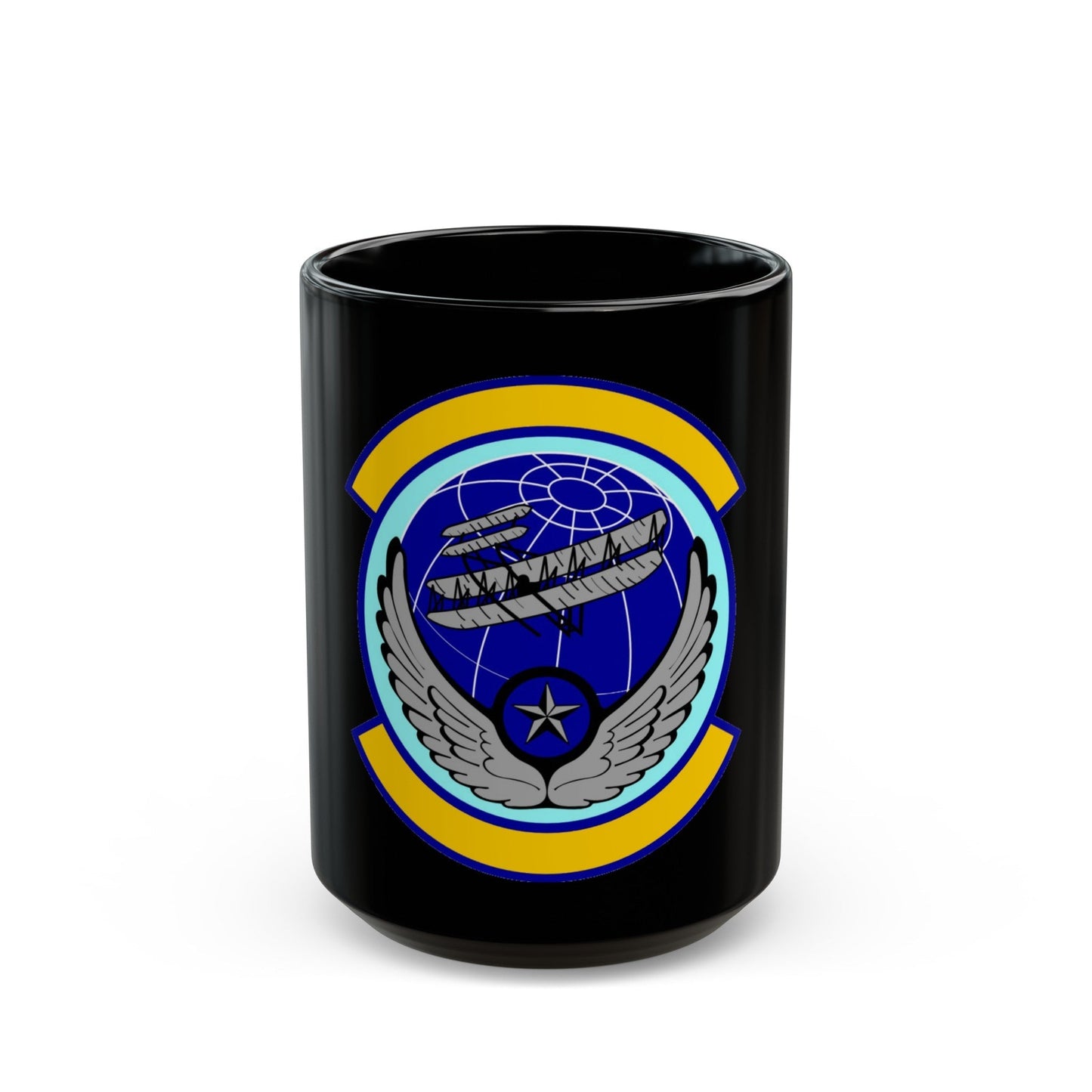 916 Aircraft Maintenance Squadron AFRC (U.S. Air Force) Black Coffee Mug-15oz-The Sticker Space