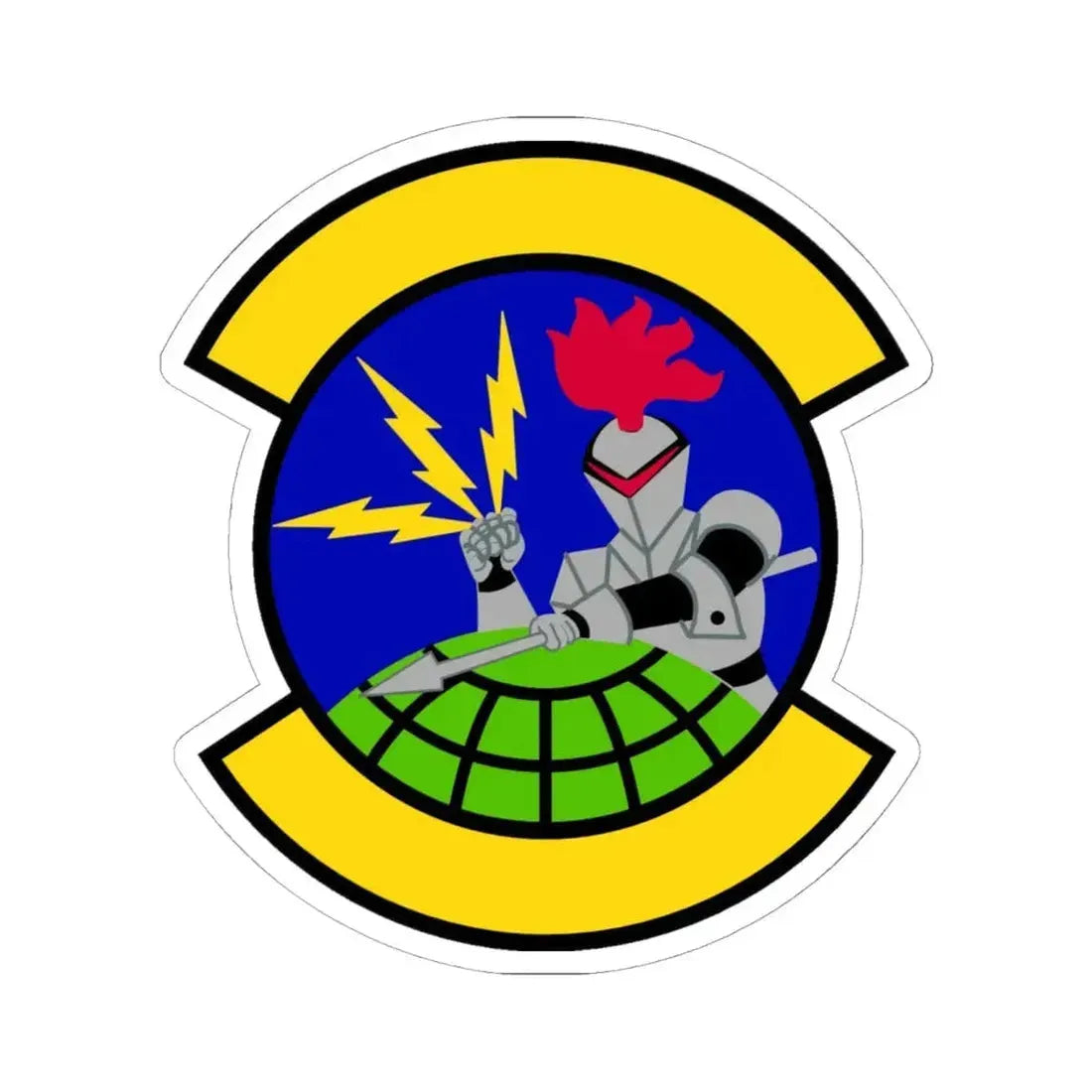 916 Maintenance Squadron AFRC (U.S. Air Force) STICKER Vinyl Kiss-Cut Decal 6 Inch White - The Sticker Space