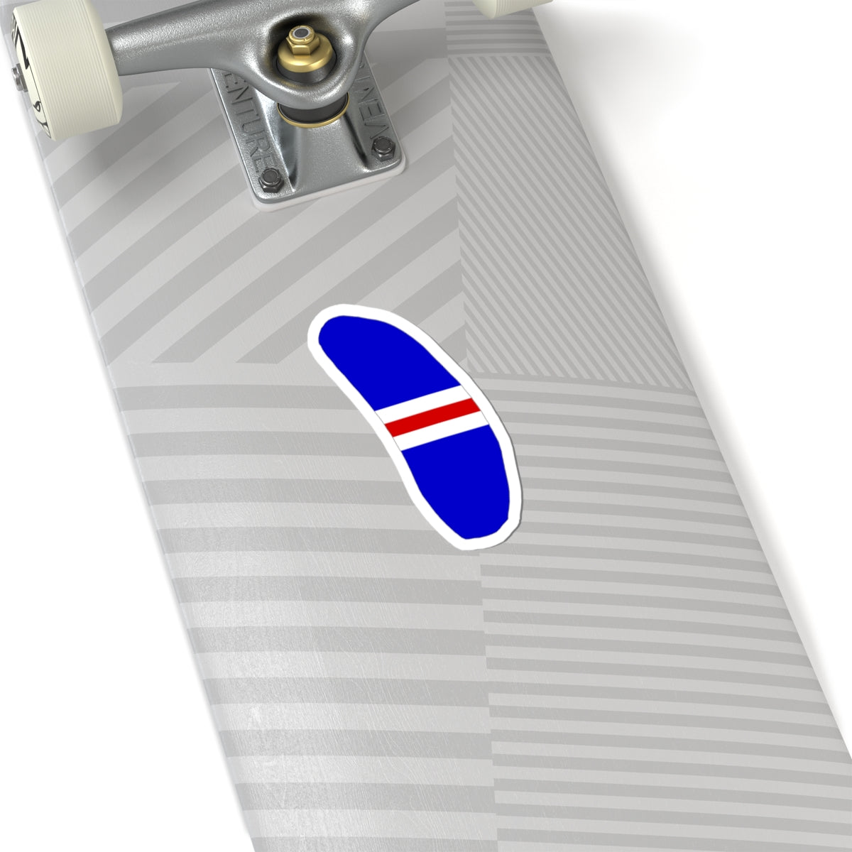 Howland Island flag map local (United States) STICKER Vinyl Kiss-Cut Decal