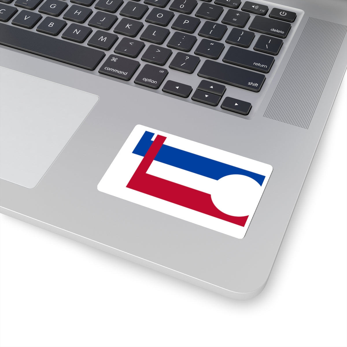 Flag of Longmont (Colorado) - STICKER Vinyl Kiss-Cut Decal