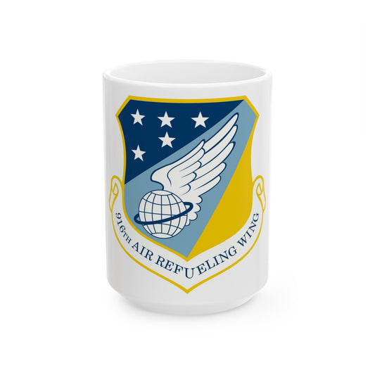 916th Air Refueling Wing (U.S. Air Force) White Coffee Mug-15oz-The Sticker Space