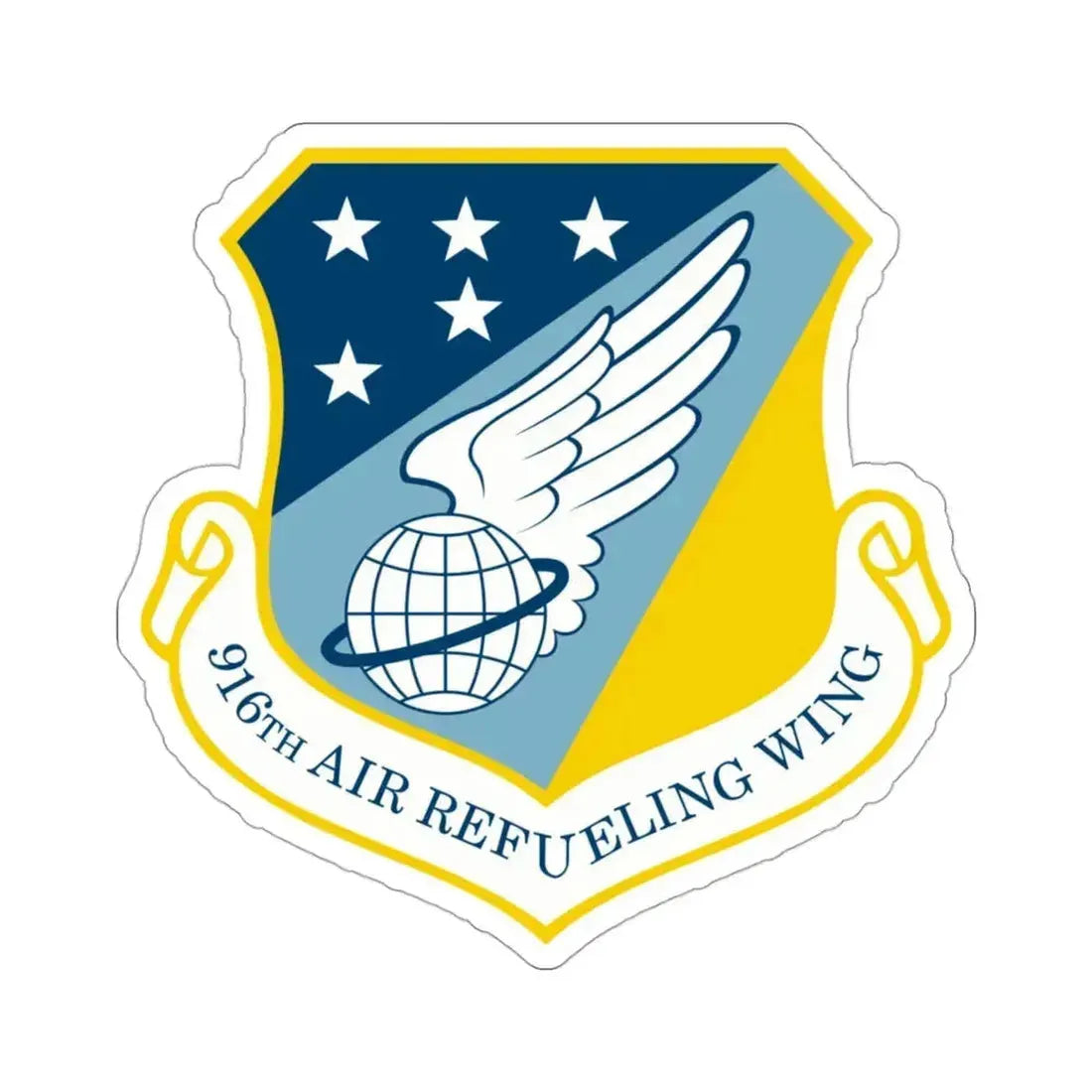 916th Air Refueling Wing (U.S. Air Force) STICKER Vinyl Die-Cut Decal 3 Inch - The Sticker Space
