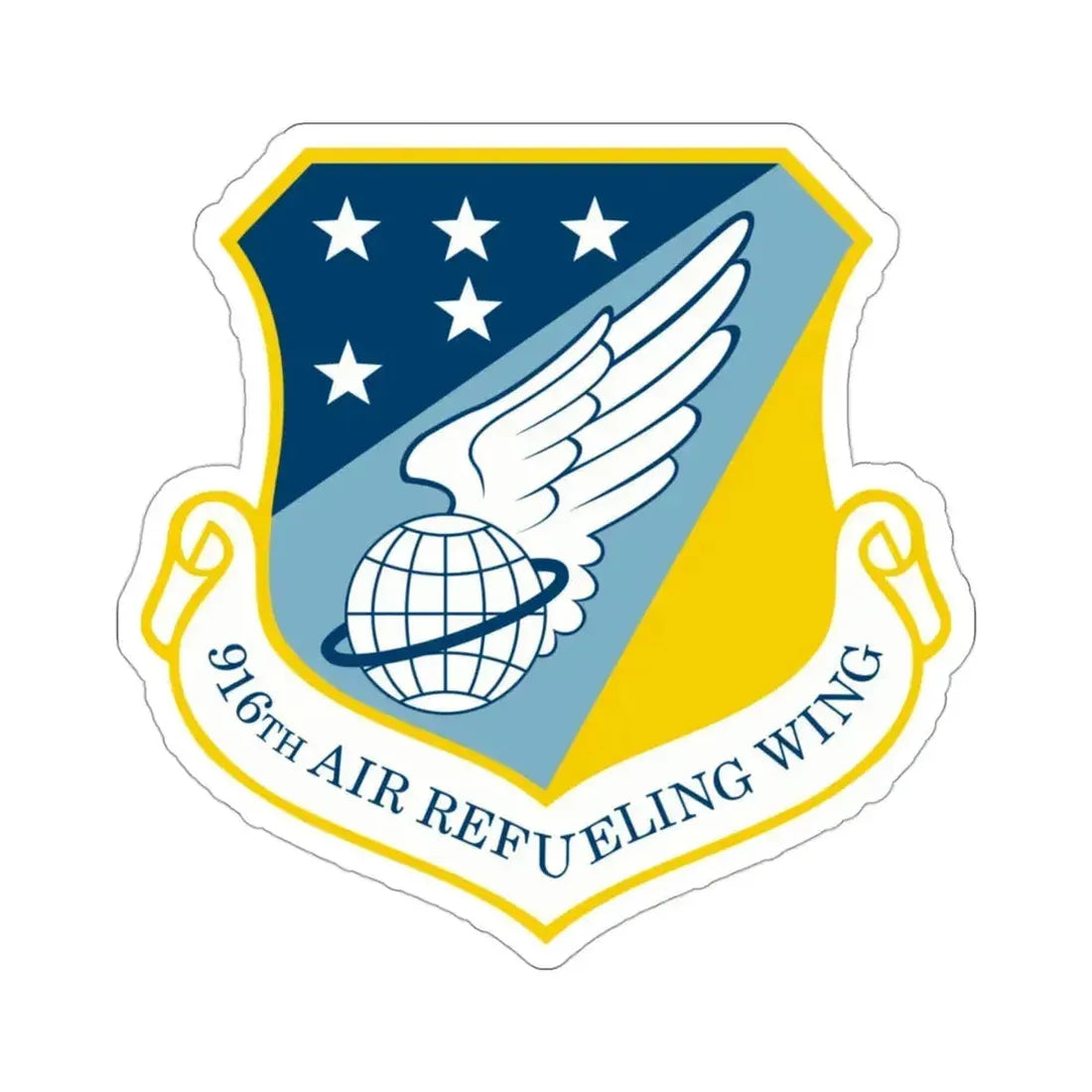 916th Air Refueling Wing (U.S. Air Force) STICKER Vinyl Die-Cut Decal 3 Inch - The Sticker Space