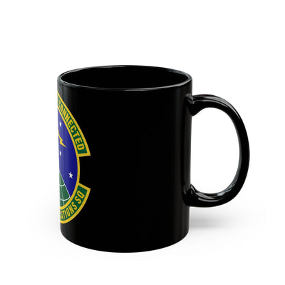 916th Communications Squadron (U.S. Air Force) Black Coffee Mug-The Sticker Space