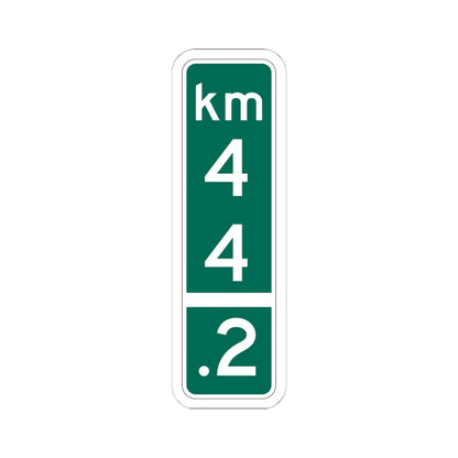 MUTCD-PR D10-2a (Puerto Rico) (Road Sign) STICKER Vinyl Kiss-Cut Decal