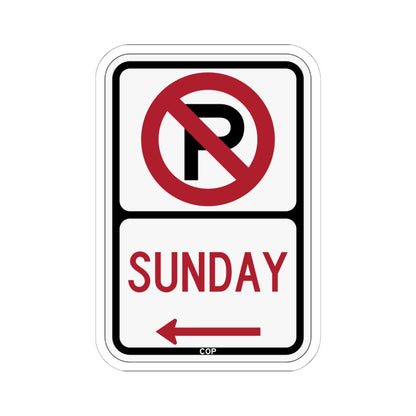PBOT Road sign P1260L (Oregon) (Road Sign) STICKER Vinyl Kiss-Cut Decal