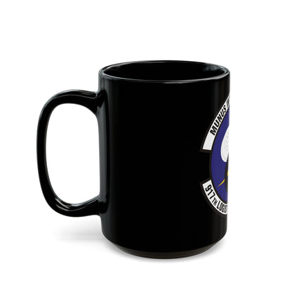 917th Logistics Readiness Squadron (U.S. Air Force) Black Coffee Mug-The Sticker Space