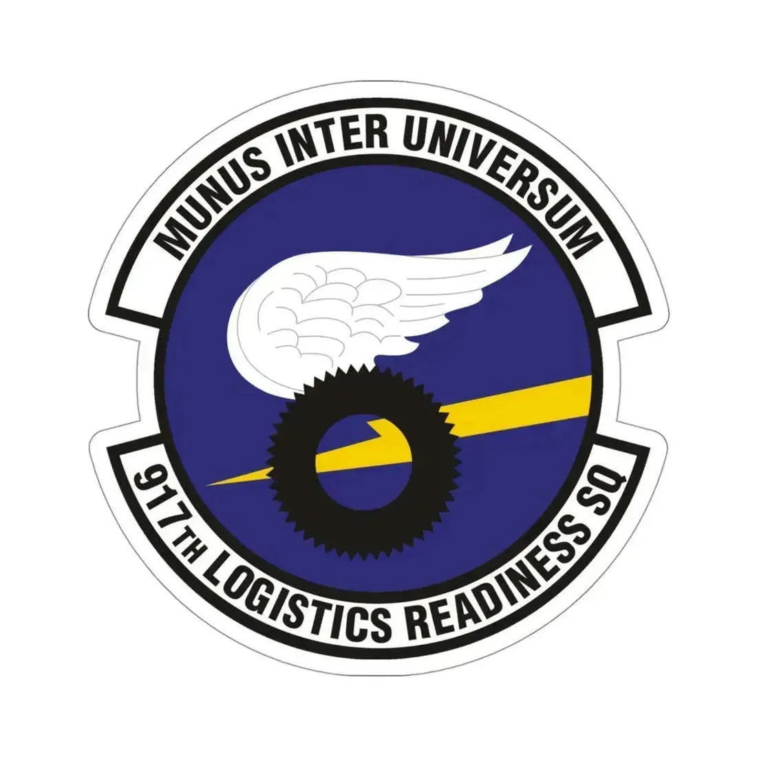 917th Logistics Readiness Squadron (U.S. Air Force) STICKER Vinyl Die-Cut Decal 4 Inch - The Sticker Space