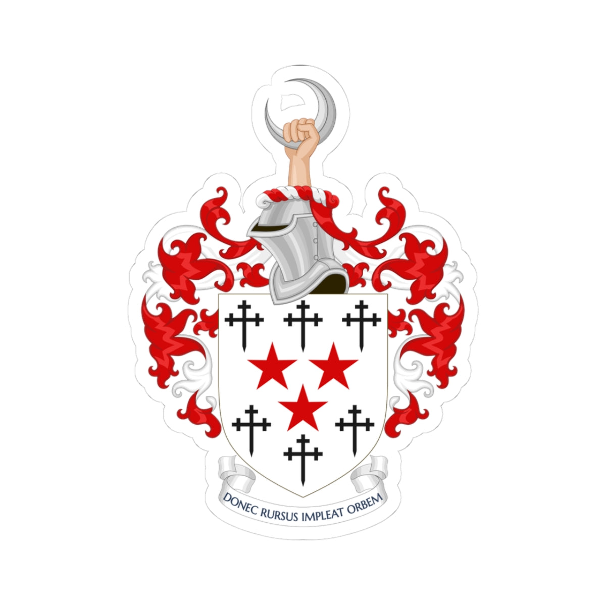 Achievement of Somerville College Oxford (England) (Coat of Arms) STICKER Vinyl Kiss-Cut Decal