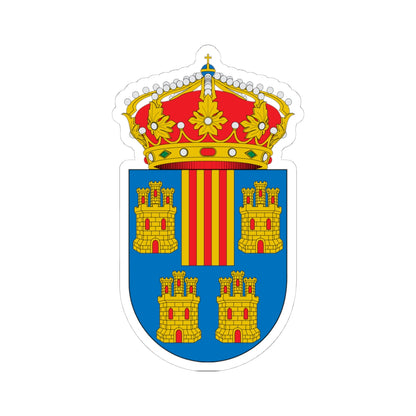 Escudo de Lascuarre (Spain) (Coat of Arms) STICKER Vinyl Kiss-Cut Decal