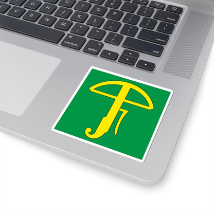 CHE Sulzbach ZH Flag (Switzerland) STICKER Vinyl Kiss-Cut Decal