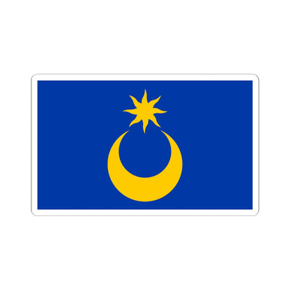City Flag of Portsmouth (England) STICKER Vinyl Kiss-Cut Decal