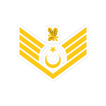 Navy TUR OR 07b (Turkey) (Military Rank) STICKER Vinyl Kiss-Cut Decal