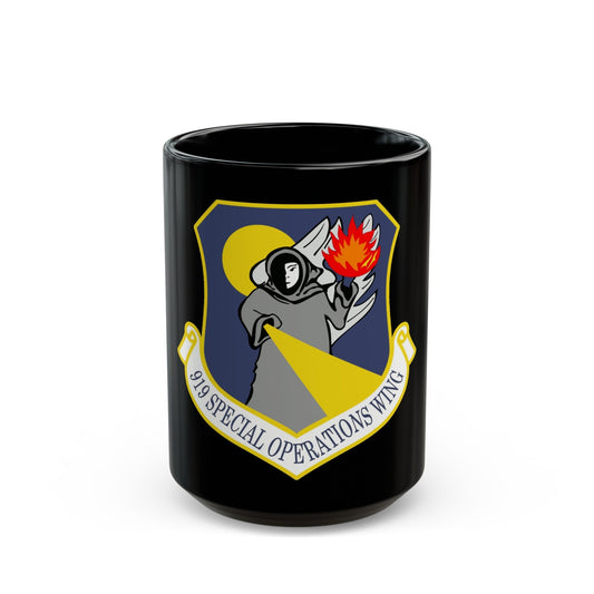 919th Special Operations Wing (U.S. Air Force) Black Coffee Mug-15oz-The Sticker Space