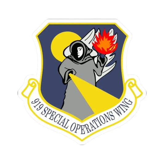 919th Special Operations Wing (U.S. Air Force) STICKER Vinyl Kiss-Cut Decal 2 Inch White - The Sticker Space