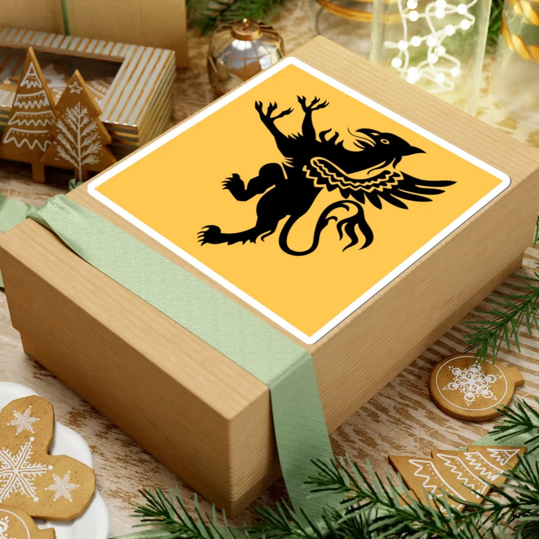 91a squadriglia caccia (Italy) (Coat of Arms) STICKER Vinyl Kiss-Cut Decal - The Sticker Space
