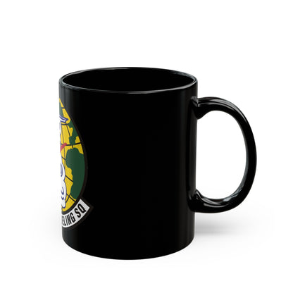 91st Air Refueling Squadron (U.S. Air Force) Black Coffee Mug-The Sticker Space