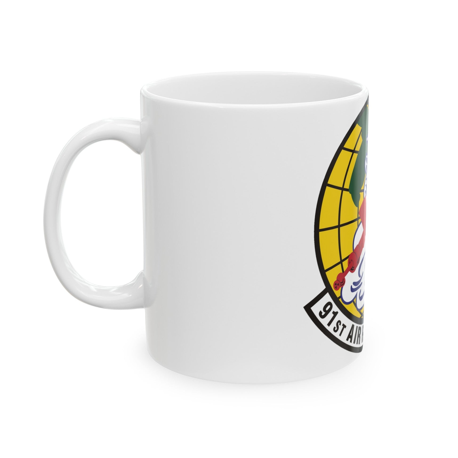 91st Air Refueling Squadron (U.S. Air Force) White Coffee Mug-The Sticker Space