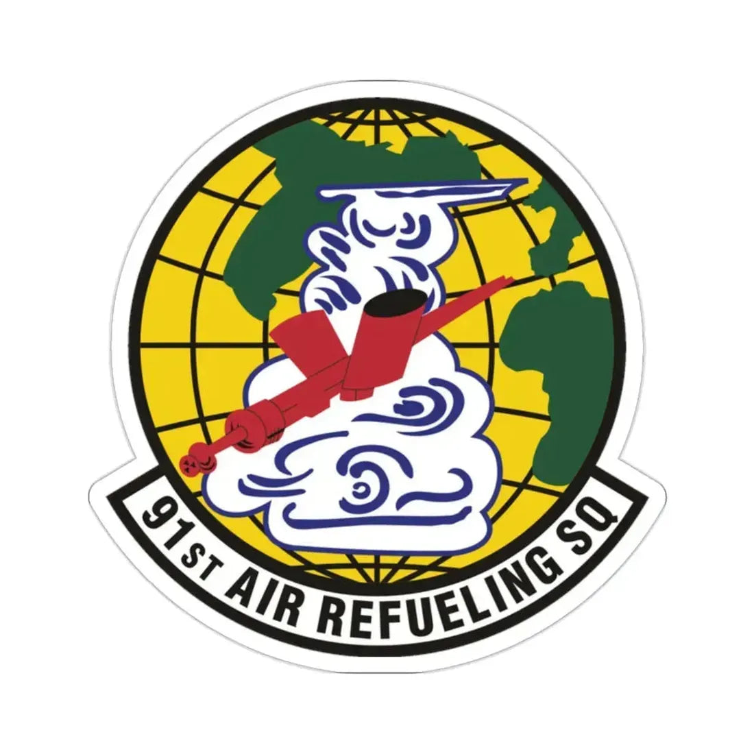 91st Air Refueling Squadron (U.S. Air Force) STICKER Vinyl Die-Cut Decal 2 Inch - The Sticker Space