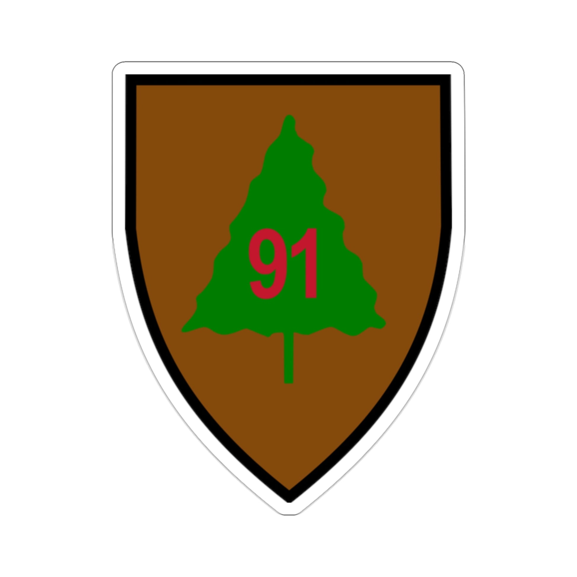 91st Infantry Division (U.S. Army) STICKER Vinyl Die-Cut Decal-2 Inch-The Sticker Space