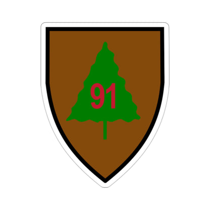 91st Infantry Division (U.S. Army) STICKER Vinyl Die-Cut Decal-2 Inch-The Sticker Space