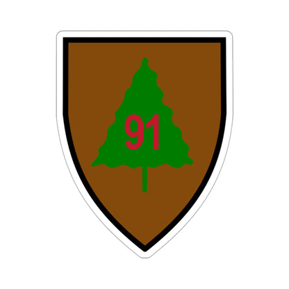 91st Infantry Division (U.S. Army) STICKER Vinyl Die-Cut Decal-3 Inch-The Sticker Space