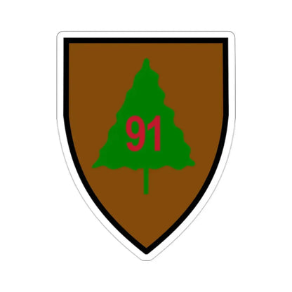 91st Infantry Division (U.S. Army) STICKER Vinyl Die-Cut Decal - The Sticker Space