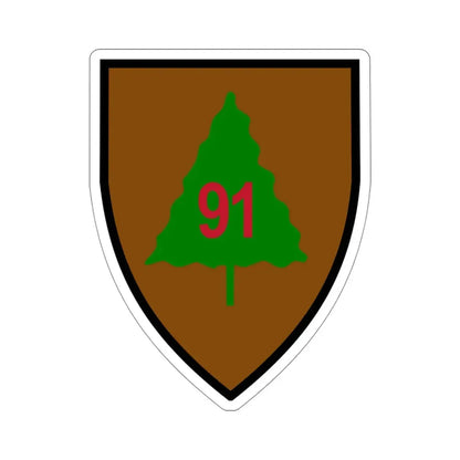 91st Infantry Division (U.S. Army) STICKER Vinyl Die-Cut Decal - The Sticker Space